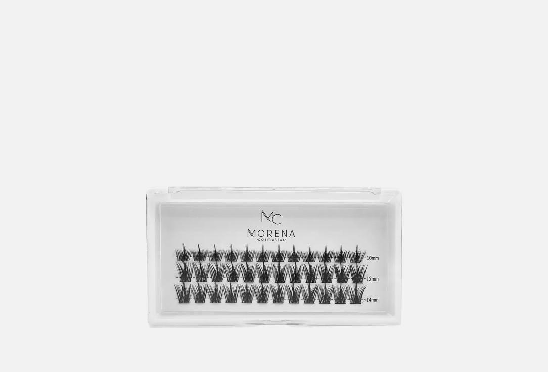 Изображение товара Набор Накладных ресниц пучки Morena Cosmetics Лучики mix