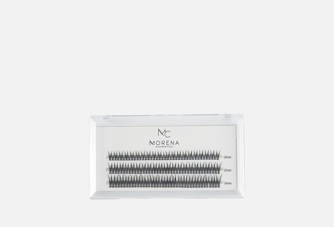 Изображение товара Набор накладных ресниц пучки Morena Cosmetics Ласточка 20D mix