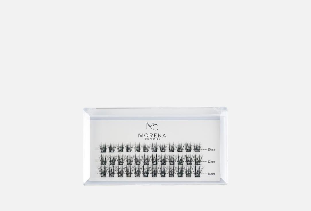 Изображение товара Набор накладных ресниц пучки Morena Cosmetics Light mix