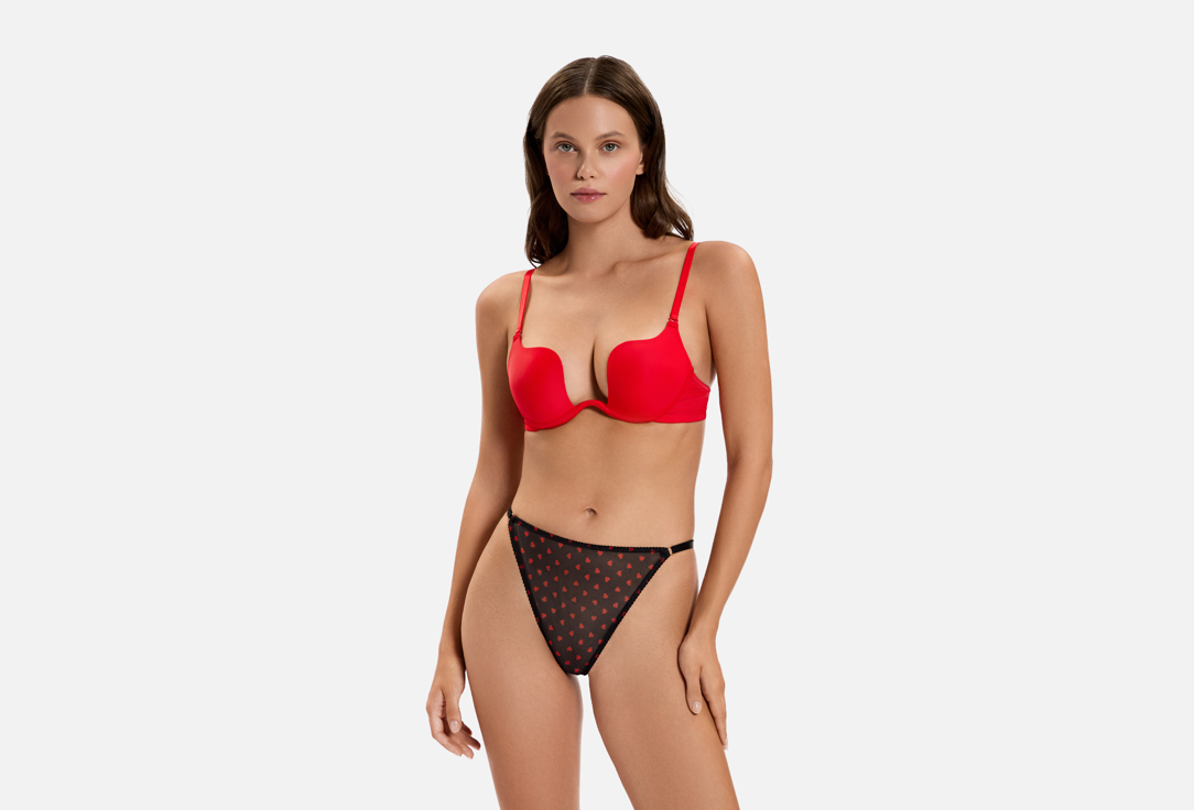 Изображение товара Бюстгальтер AMAZONKA underwear BASE женский, пуш-ап, бесшовные чашки, съемные бретели