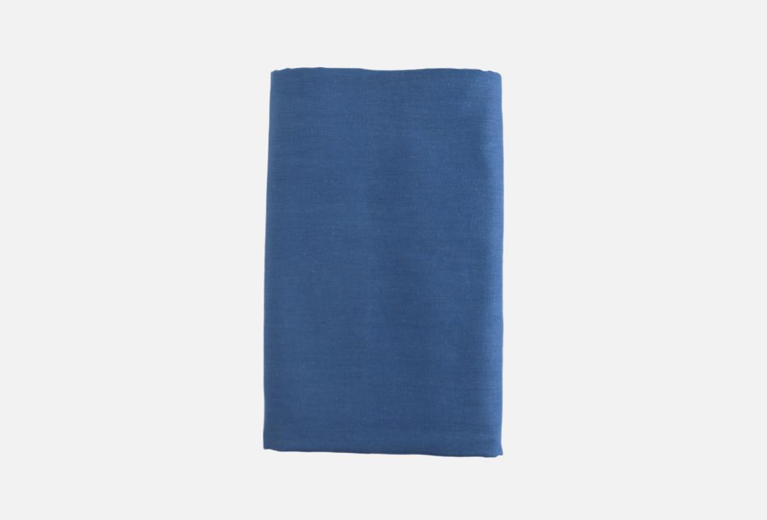 Изображение товара Простыня ILMA индиго 220х240 см из 100% хлопка перкаль премиум-класса