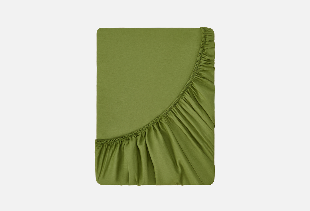 

Простыня на резинке ILMA, Зеленый, Evergreen, 140х200 см 1 шт
