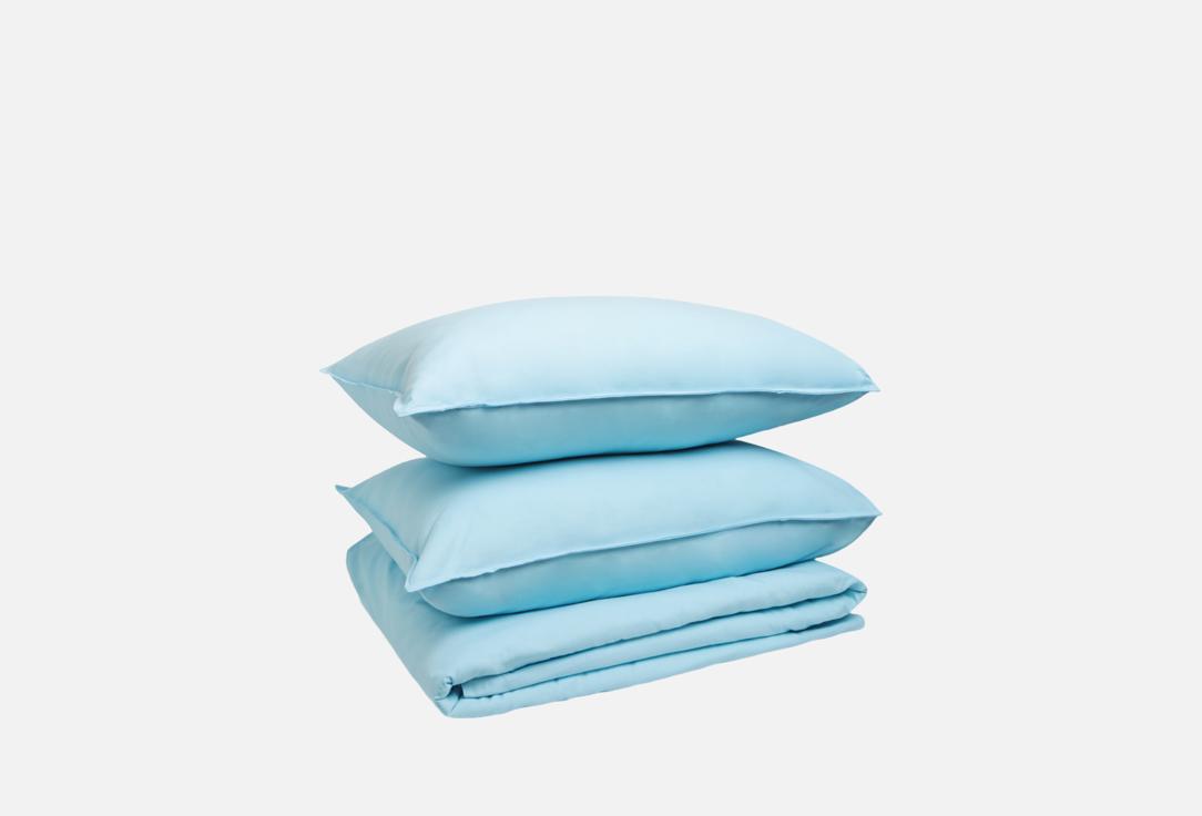 

Комплект постельного белья ILMA, Голубой, Aqua, полутораспальный 1.5-спальный мл