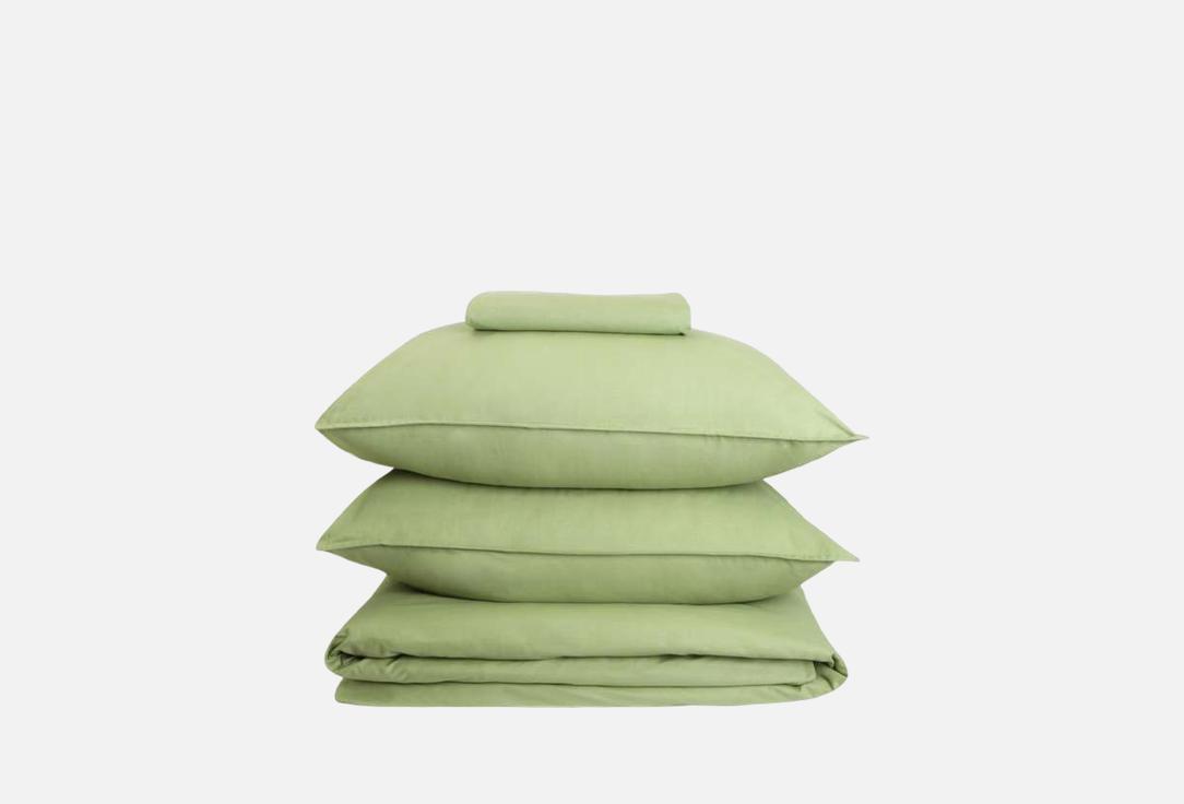 

Комплект постельного белья ILMA, Зеленый, Evergreen, евро евро мл