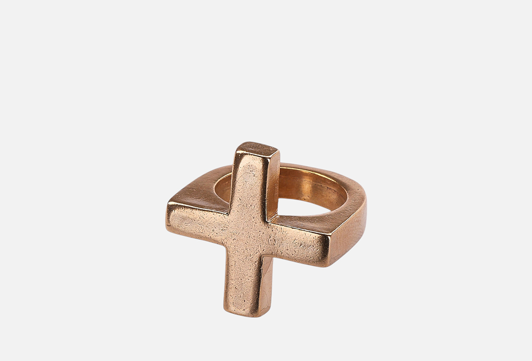 Изображение товара Кольцо женское Alexandria Плюсик размер 17 из латуни, стильное украшение