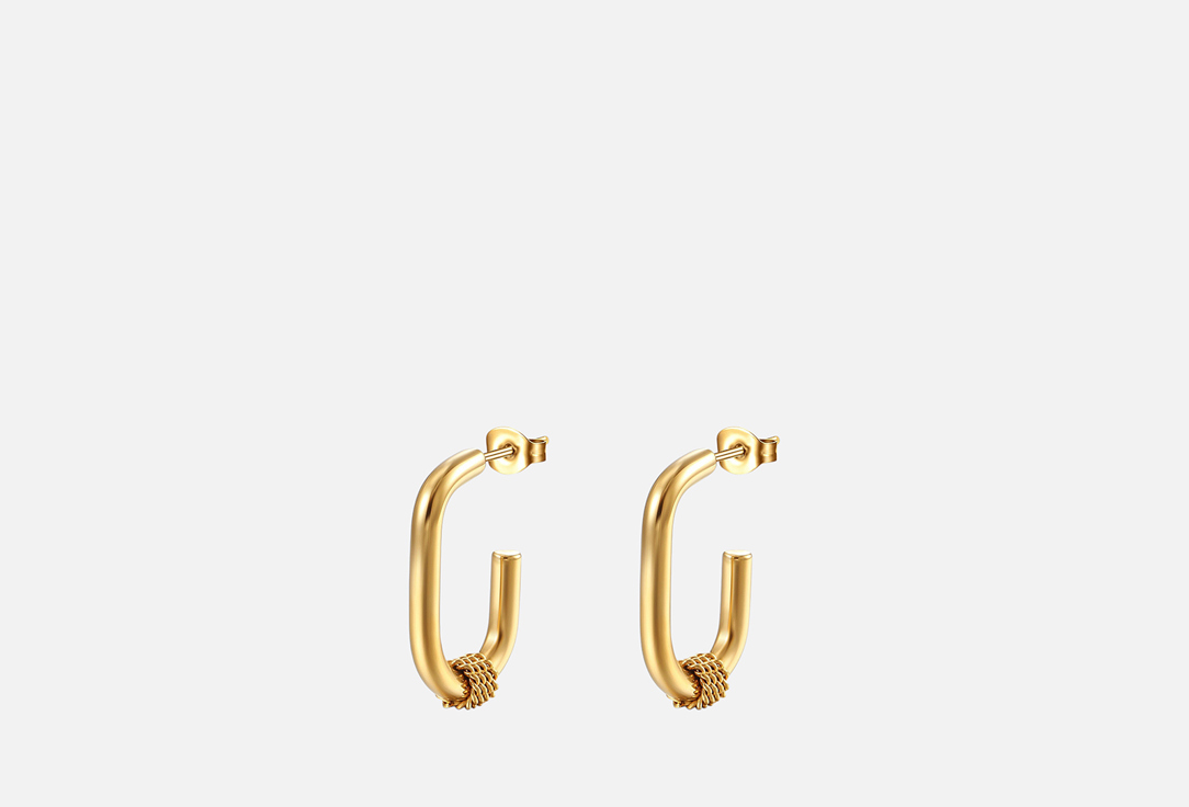 Изображение товара Минималистичные серьги пусеты из бижутерного сплава в стиле минимализм