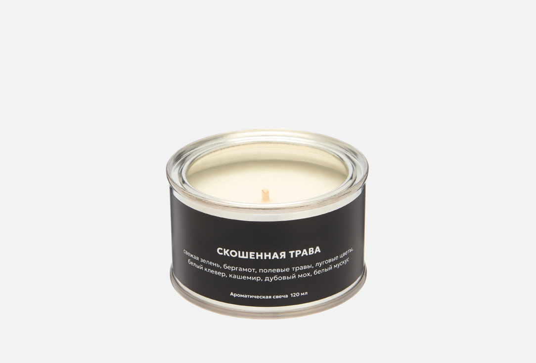 

Ароматическая свеча TIME HEAT, Скошенная трава 120 мл