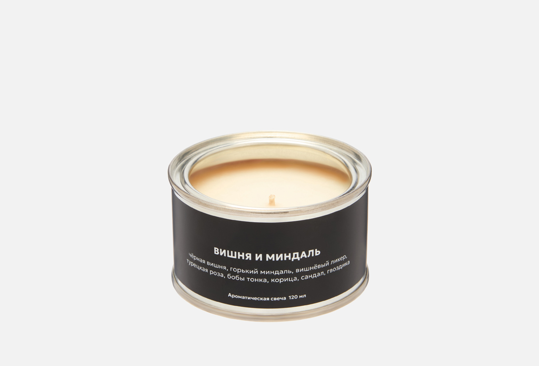 Изображение товара Ароматическая свеча Time Heat Вишня и миндаль