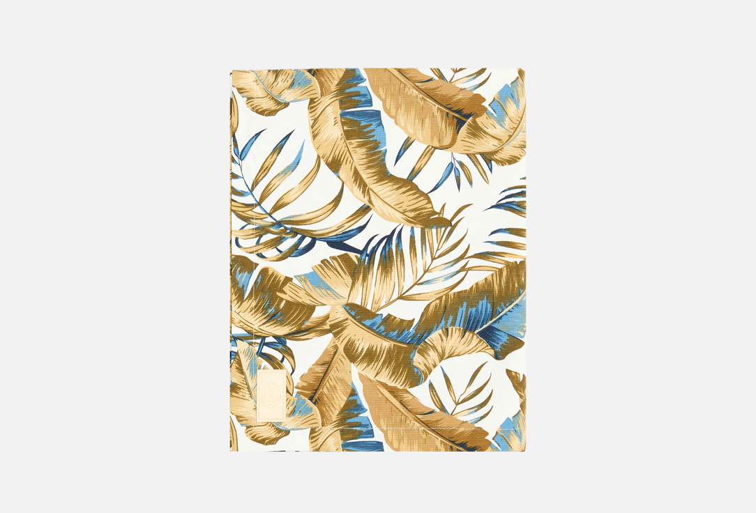 

скатерть ELPIDA, Принт, Листья пальмы сине-коричневые, 145х175 см 1 шт