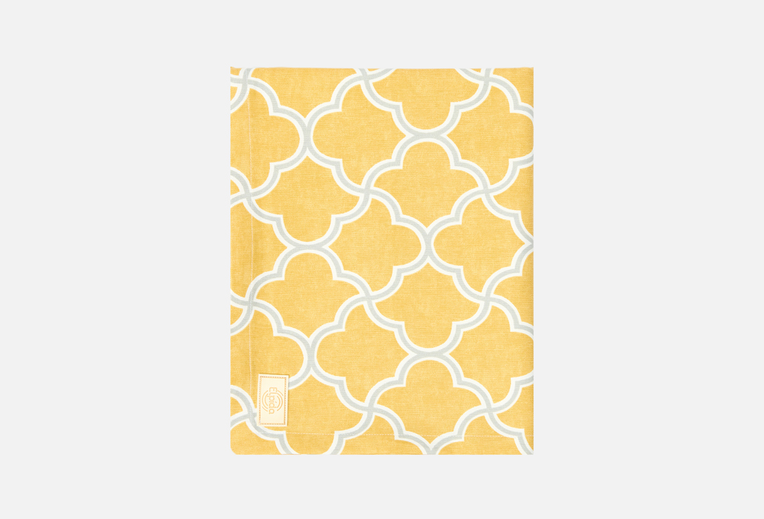 

скатерть ELPIDA, Принт, Марокко горчичное, 145х175 см 1 шт