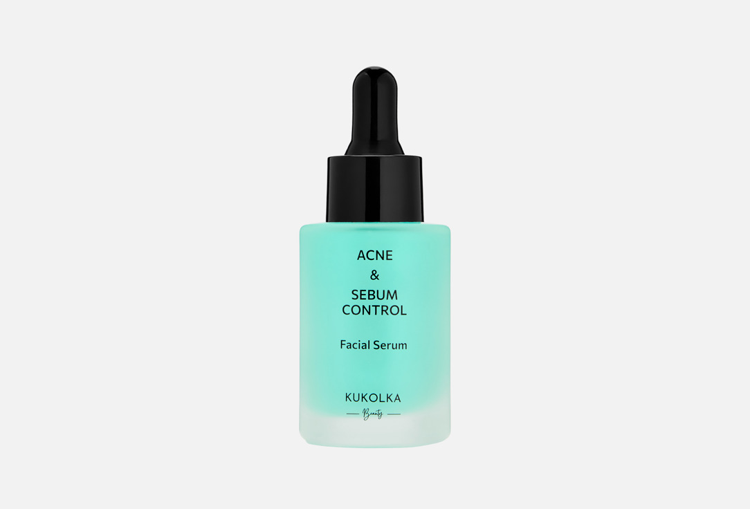 

Сыворотка для лица KUKOLKA BEAUTY, Acne & Sebum Control 30 мл