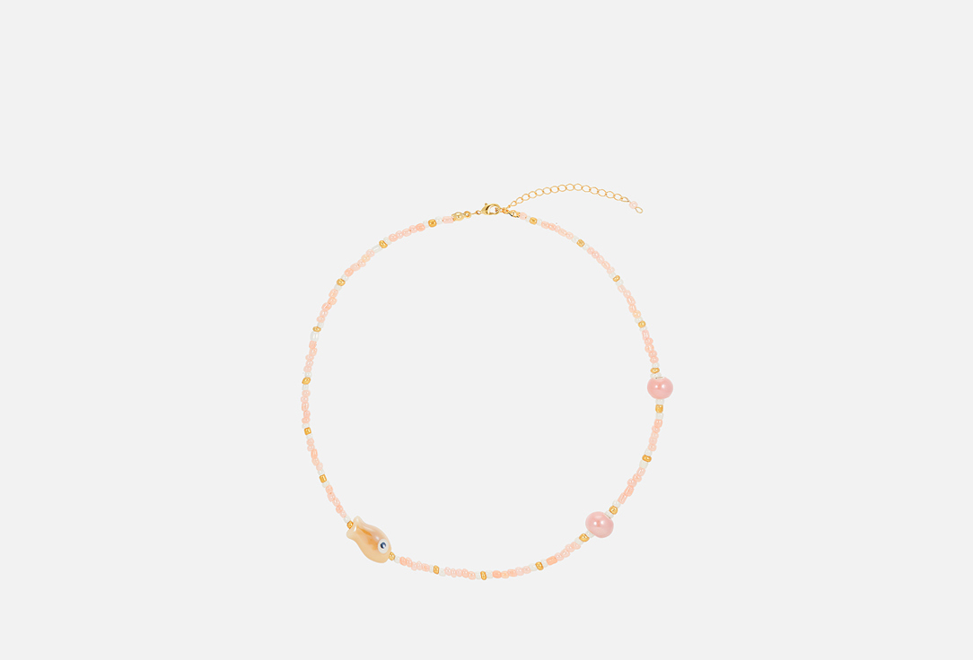 Изображение товара Колье DIANEMUSSON Agua ella из розового бисера и керамики для женщин