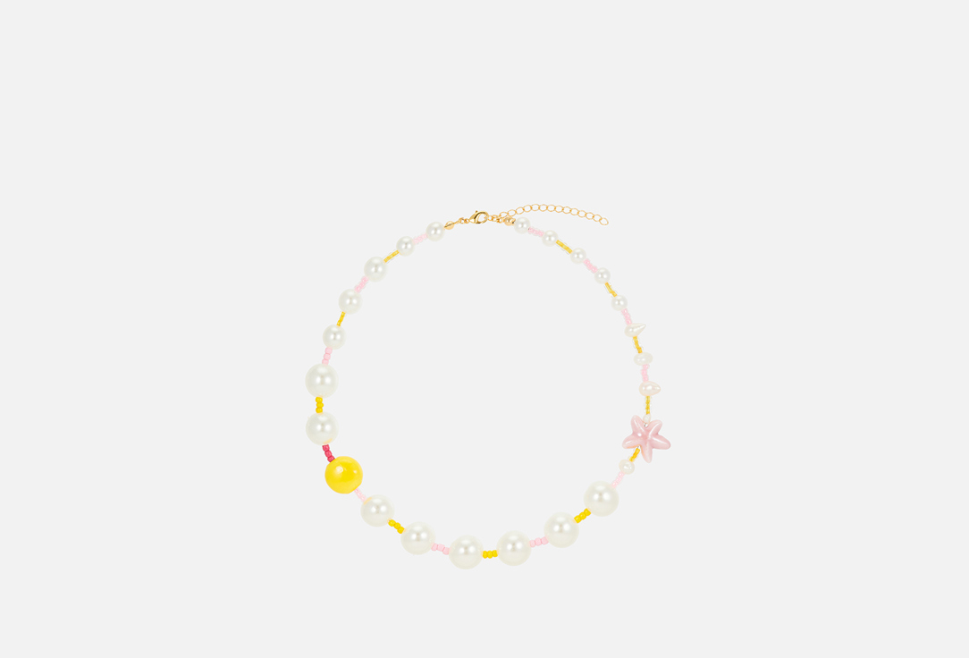 Изображение товара Колье DIANEMUSSON Starfish натуральный жемчуг керамика золочение для женщин