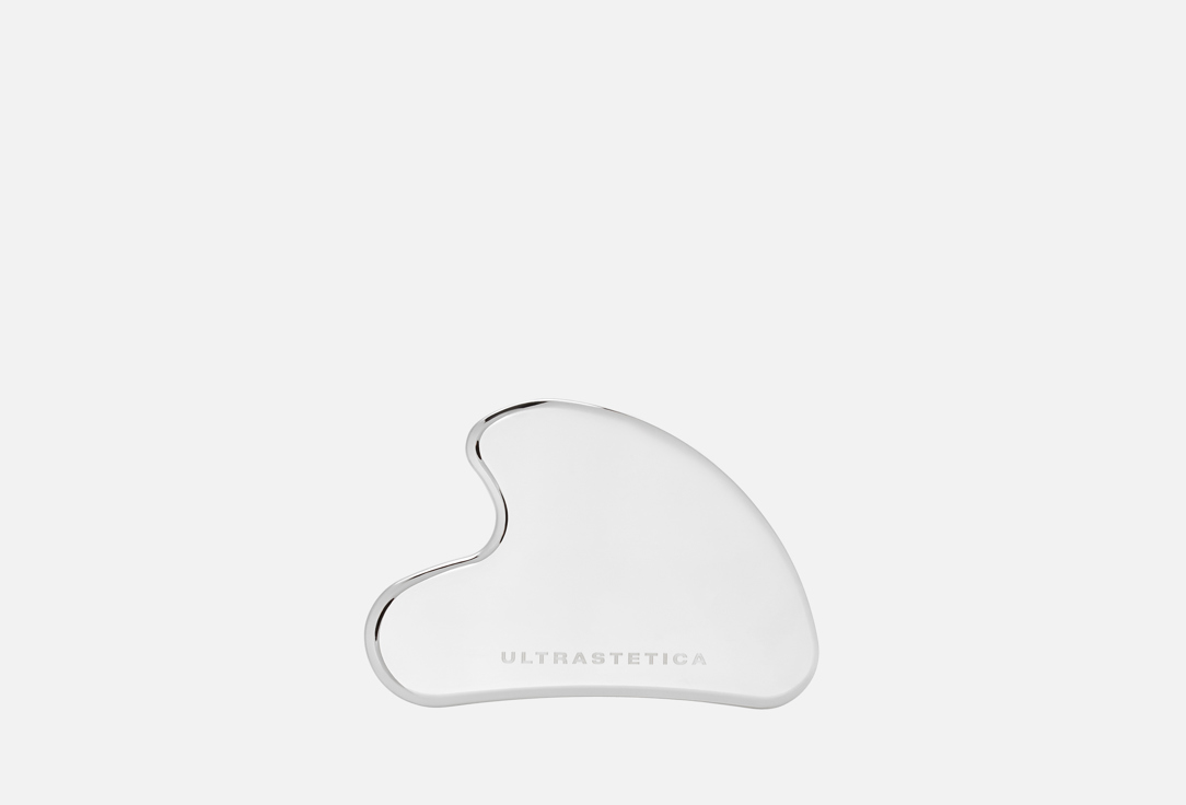 Изображение товара Скребок гуаша для массажа лица и тела ULTRASTETICA металлический