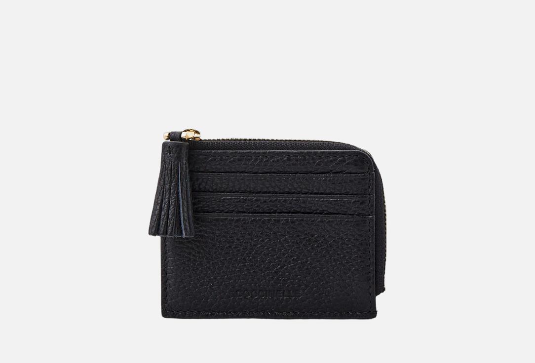 Изображение товара Картхолдер кожаный Coccinelle TASSEL черный