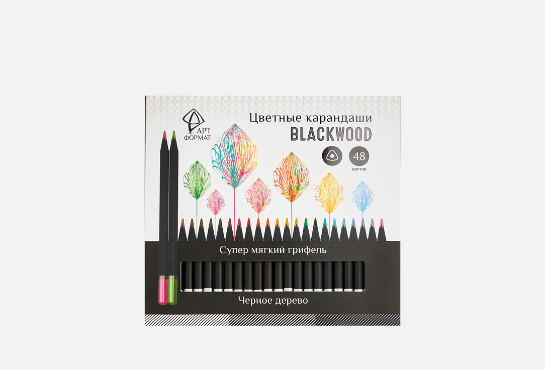 Изображение товара цветные карандаши АРТформат Blackwood