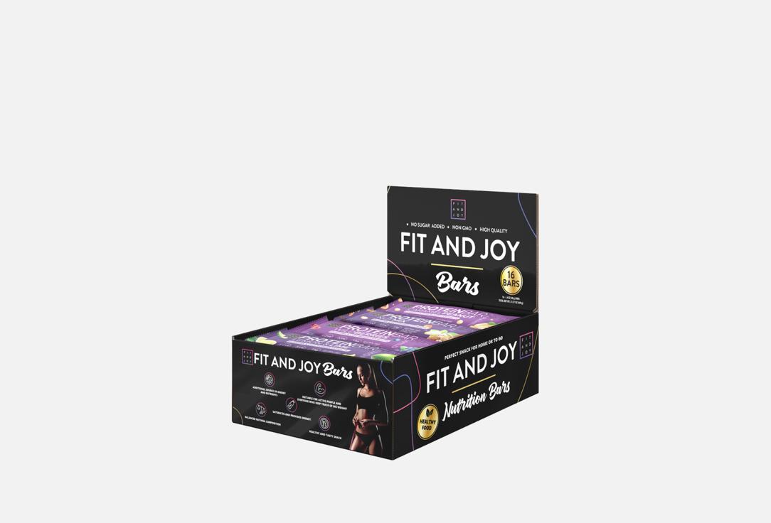 

набор протеиновых батончиков FIT AND JOY, Премиум ассорти 16 шт