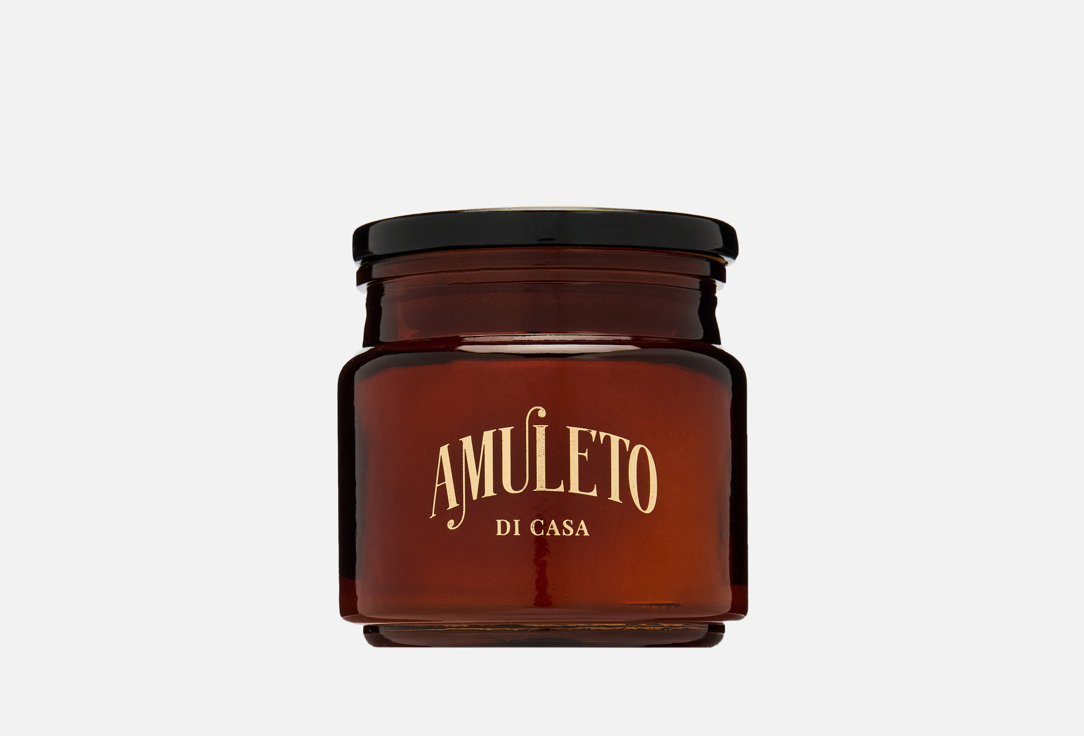 

Ароматическая свеча AMULETO DI CASA, Orange & basil 120 г