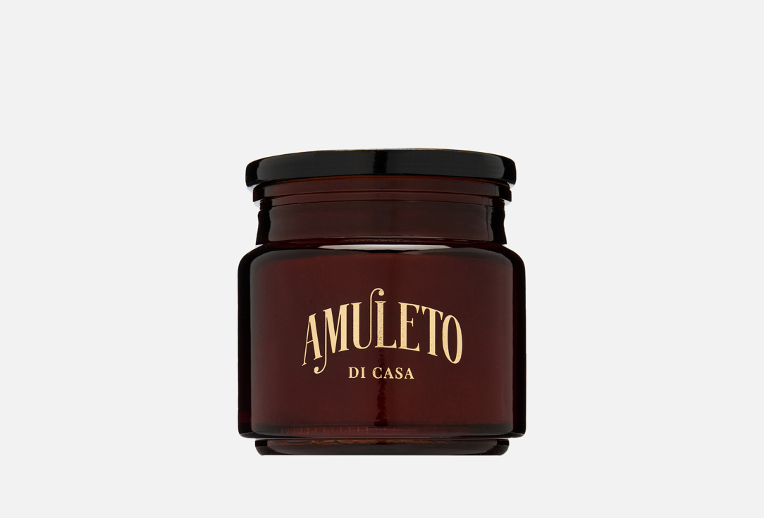 

Ароматическая свеча AMULETO DI CASA, Vetiver & cardamon 120 г