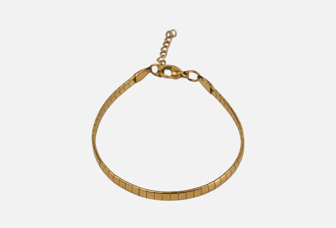 Изображение товара Браслет из стали с позолотой 19.stone для женщин стильное украшение