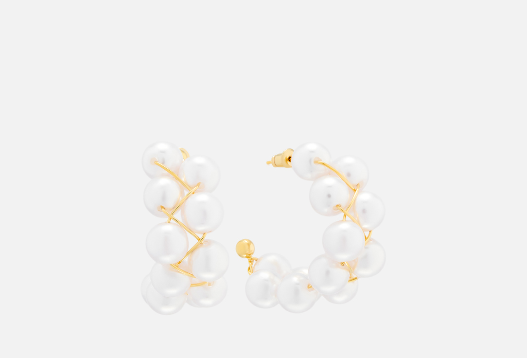 Полукольца с жемчугом 2 шт 2420₽