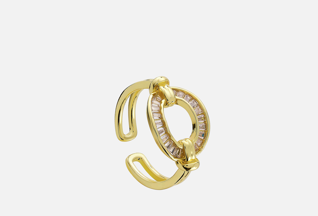 

Кольцо NOUVELLE MODE, Открытое с фианитом