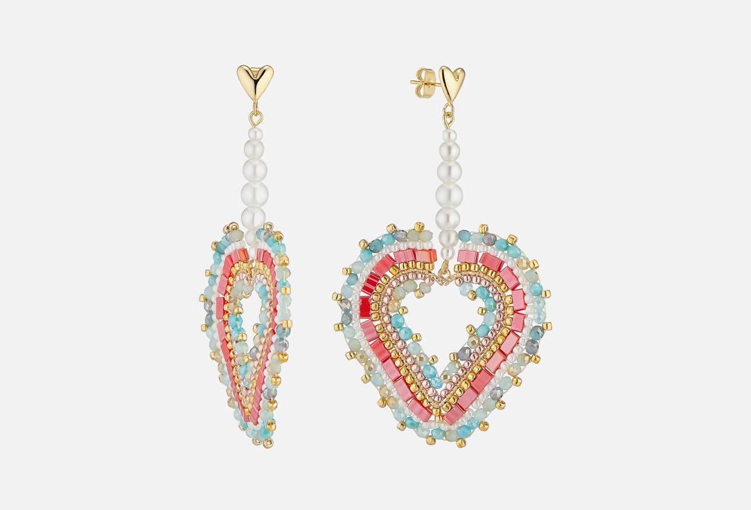 Изображение товара Серьги Nouvelle Mode с подвесками из бисера