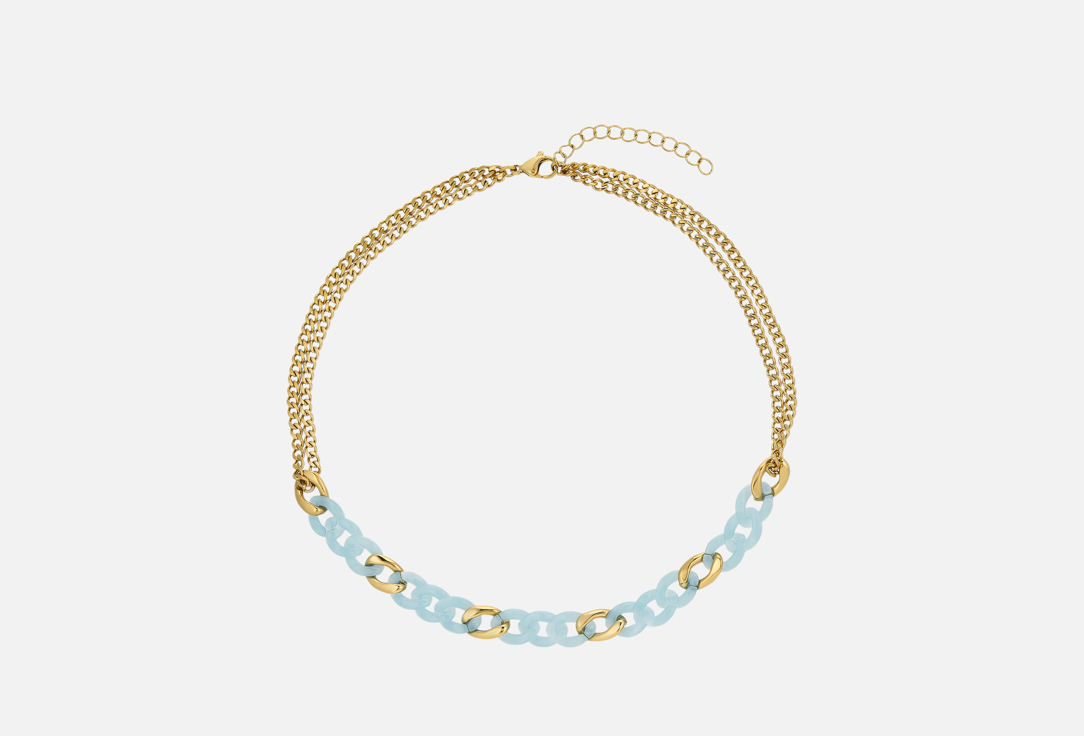 Изображение товара Колье-цепь Nouvelle Mode золотистое