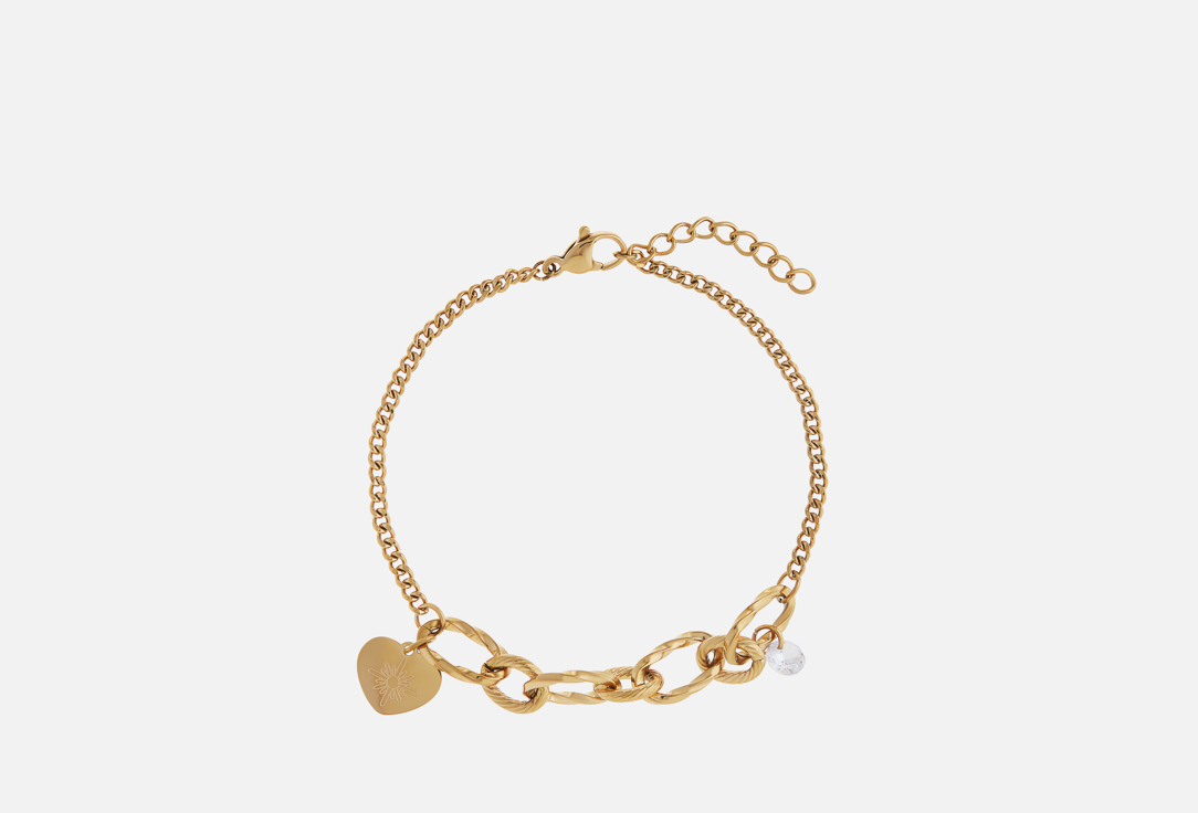 Изображение товара Браслет-цепь Nouvelle Mode с подвесками с фианитами