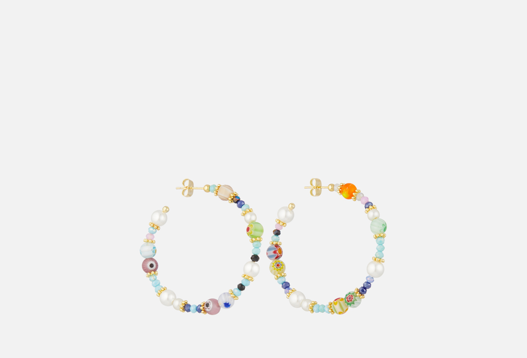 

Серьги NOUVELLE MODE, Полукольца 2 шт