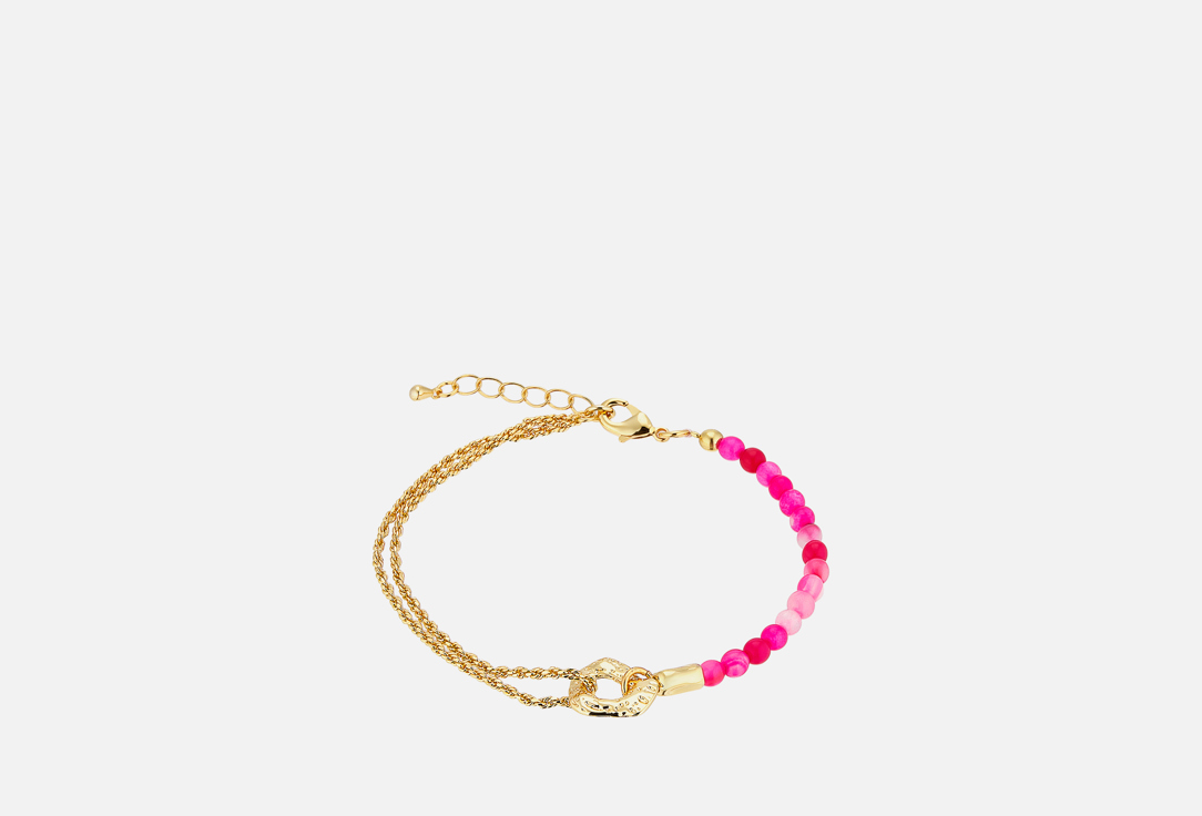 Изображение товара Браслет-цепь Nouvelle Mode с сердоликами