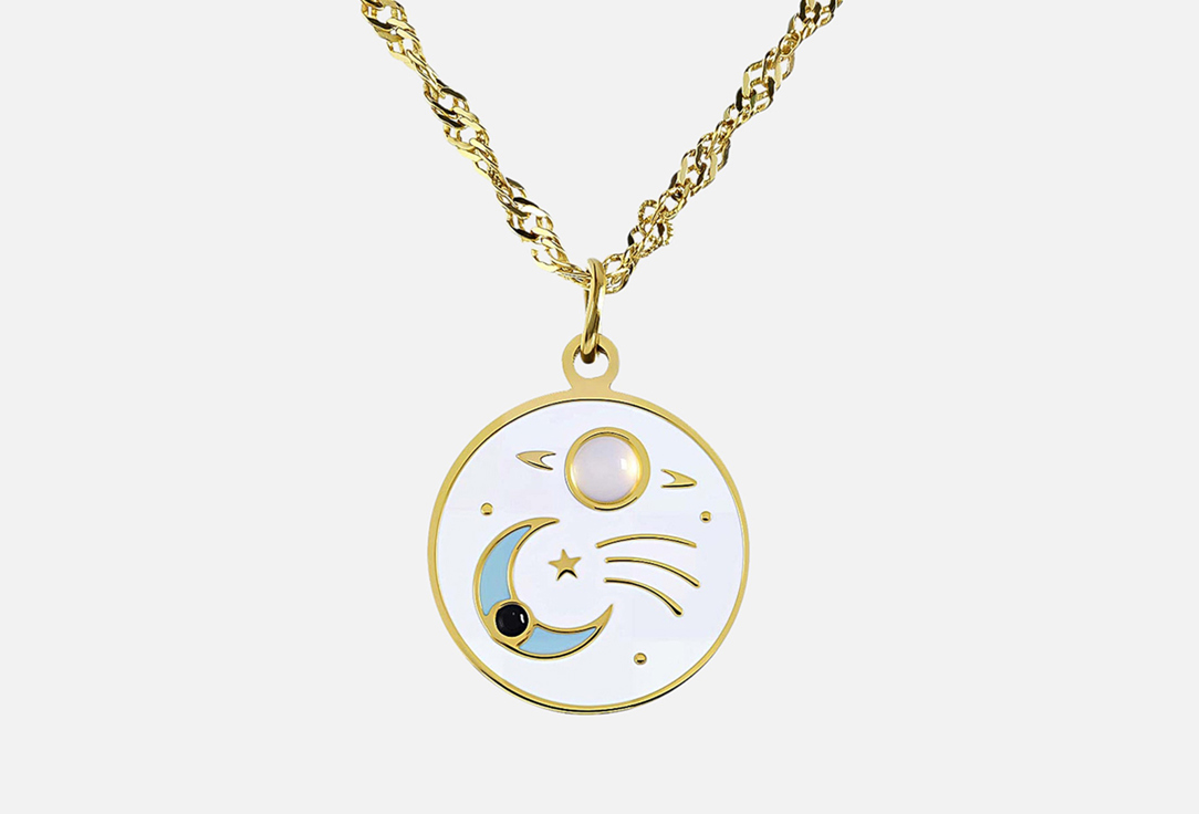 Изображение товара Подвеска с цепочкой Nouvelle Mode с фианитом