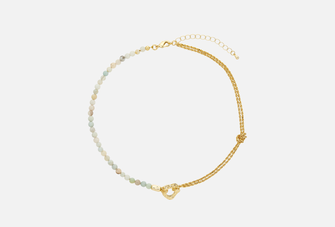 

Колье NOUVELLE MODE, С амазонитом 1 шт