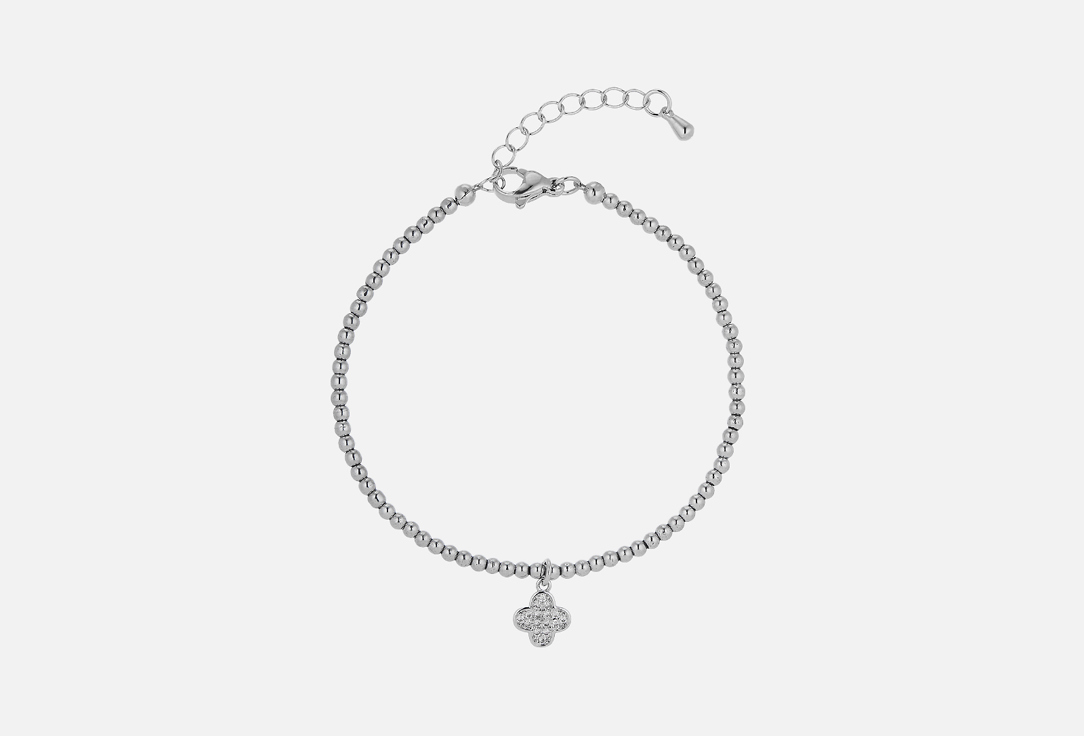 Изображение товара Женский браслет с гематитом и клевером Talisman Clover, регулируемый