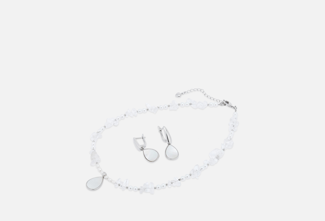 

Набор украшений: колье и серьги 19.STONE, Фантазийный 3 шт