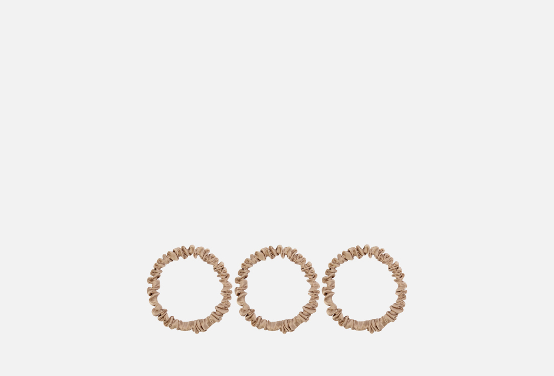 Изображение товара Набор шелковых резинок для волос k∙k ваниль