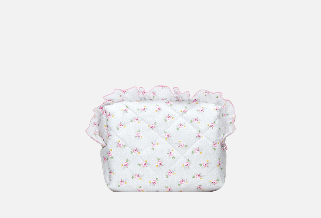 Изображение товара Косметичка Diliam С рюшами средняя голубая