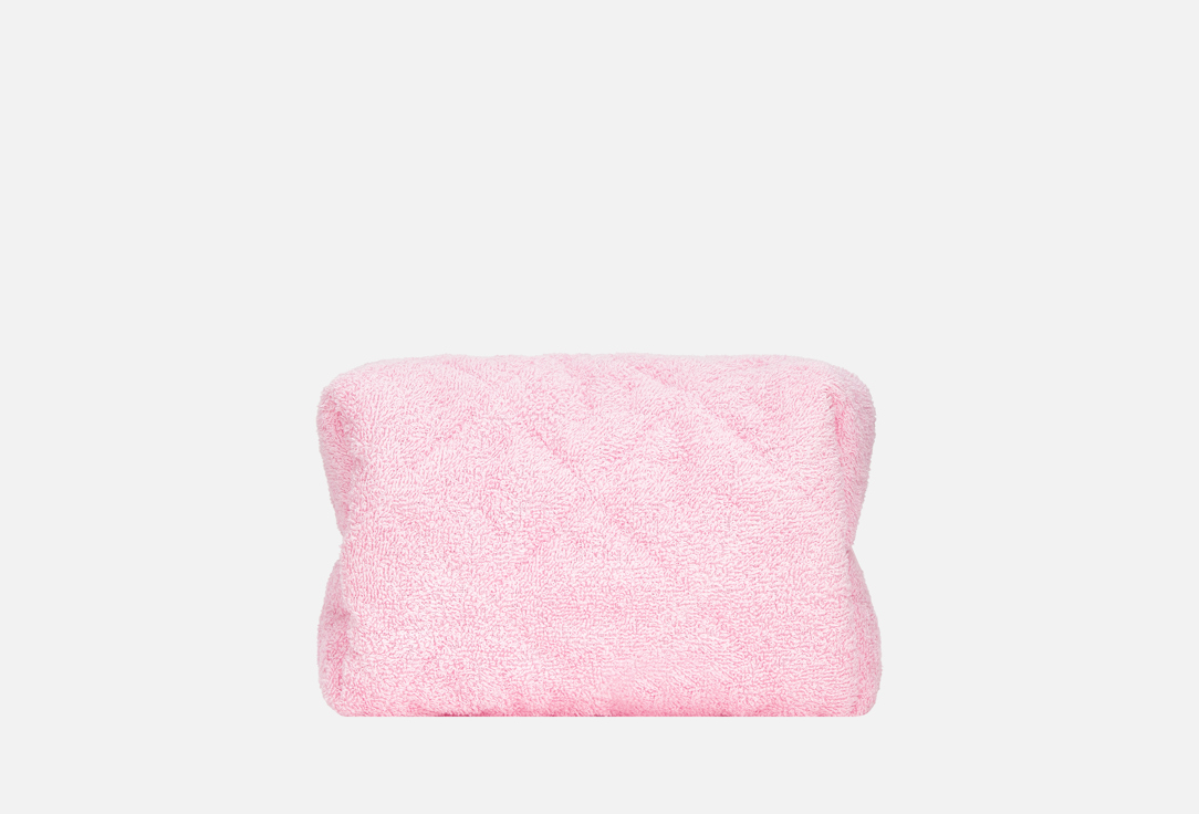 Изображение товара Косметичка Diliam махровая розовая