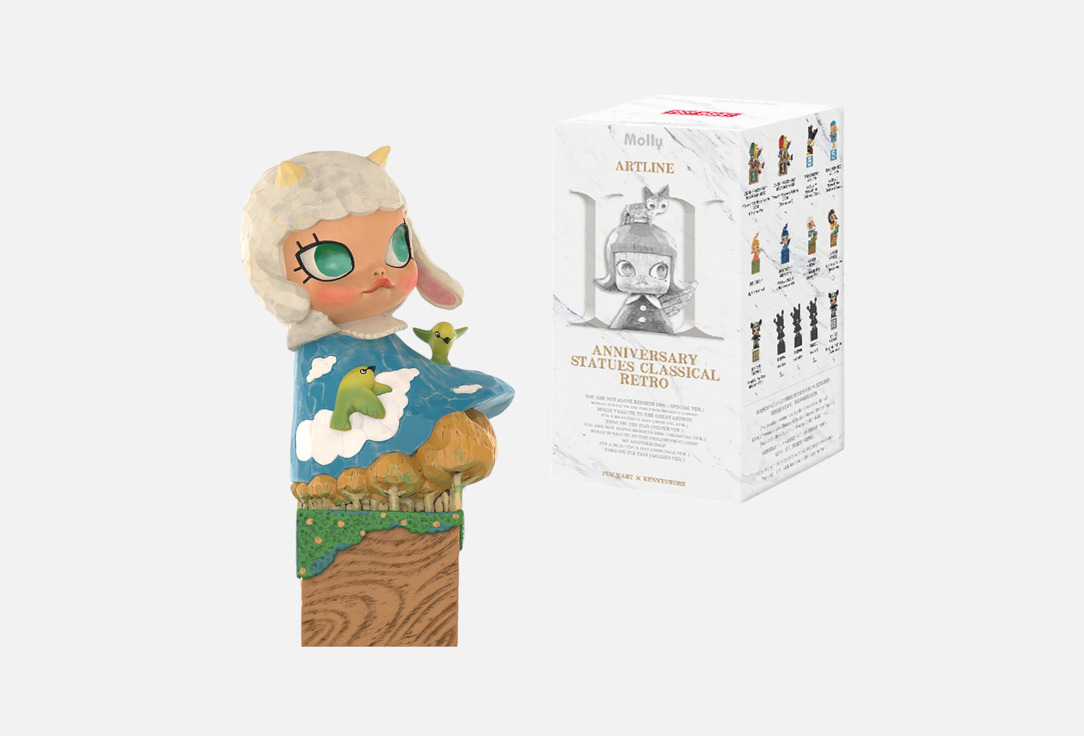 

Коллекционная фигурка POP MART, MOLLY Anniversary Statues Retro 2 1 шт
