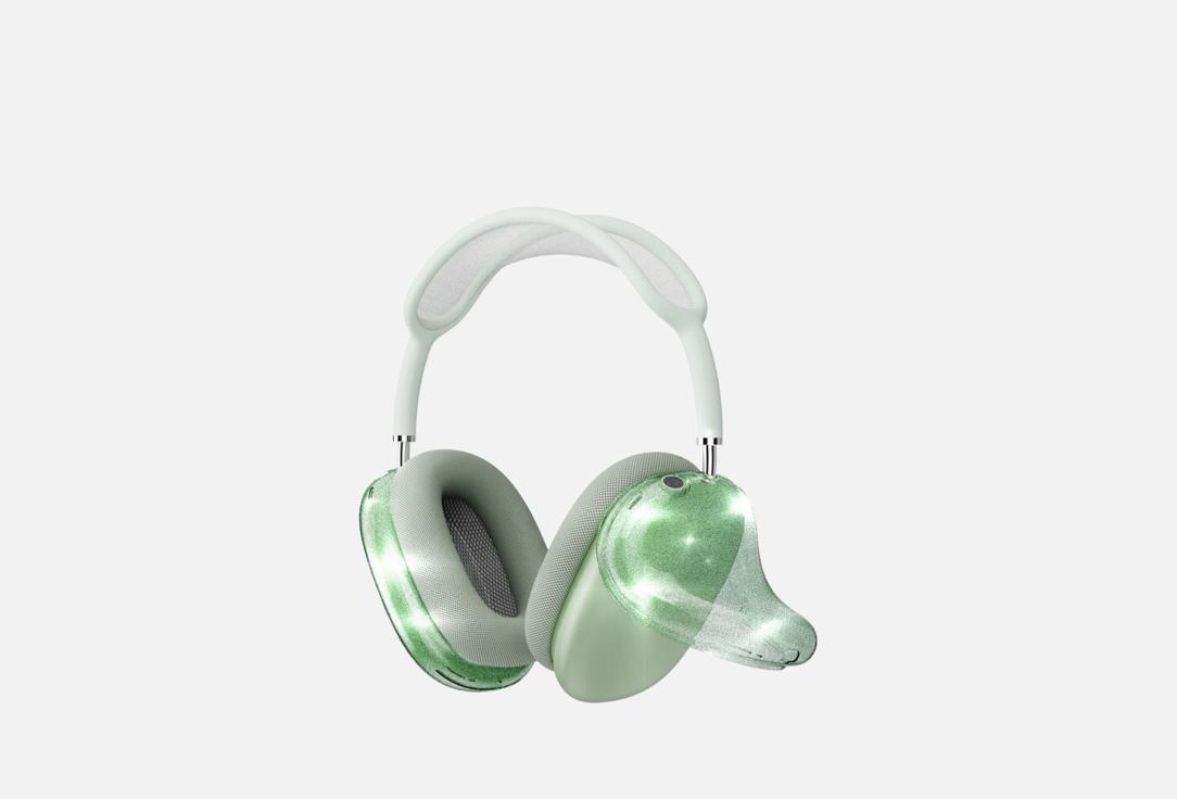 Изображение товара Чехол для наушников YamCase AirPods Max зеленый с блестками