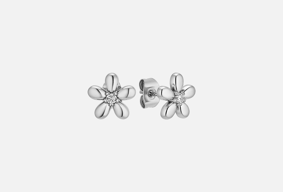 Изображение товара Серьги Komsi Brand Floweris silver