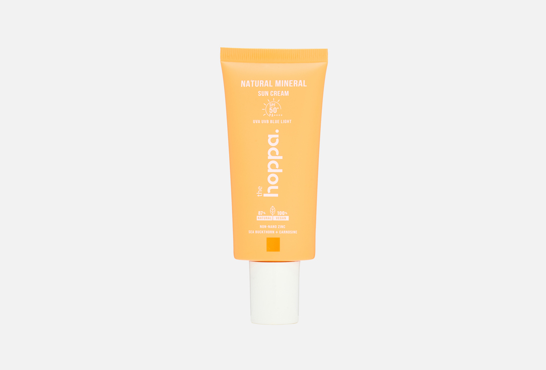 Изображение товара Солнцезащитный крем для лица SPF 50+ the hoppa. Natural mineral sun cream