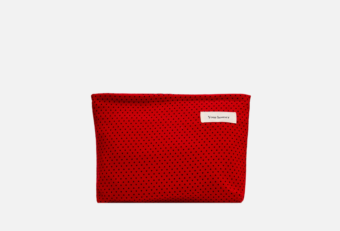 

Косметичка YOUR HOUSER, Красный, Red Heart MakeUP