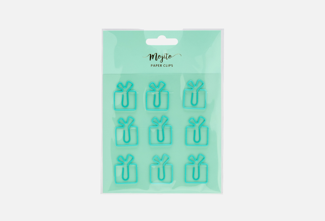 Изображение товара Скрепки N Family Mojito фигурные металлические для канцелярии