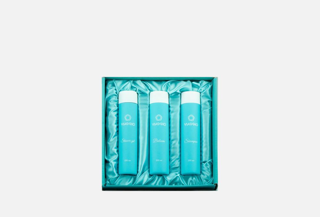 Изображение товара Подарочный набор для кожи и волос Viaggio italian magic trio
