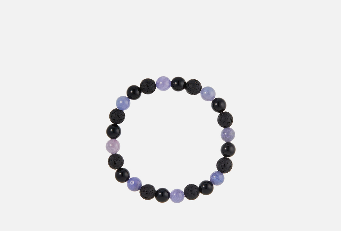 

браслет KARMONIA, Танзанит, Агат и Лава 1 шт