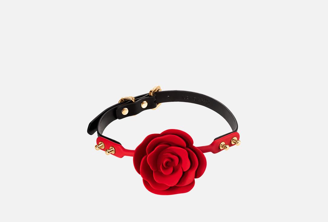 Изображение товара Эротический кляп UPKO Rose shape стильный с розовым дизайном для женщин и мужчин