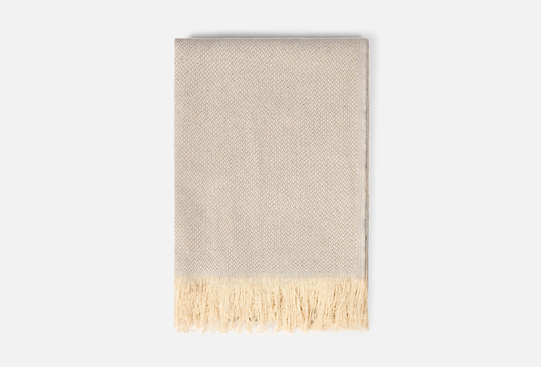 

Плед SAINTSPIRIT, Серый, Гусиная лапка, серый, 220х220 1 шт