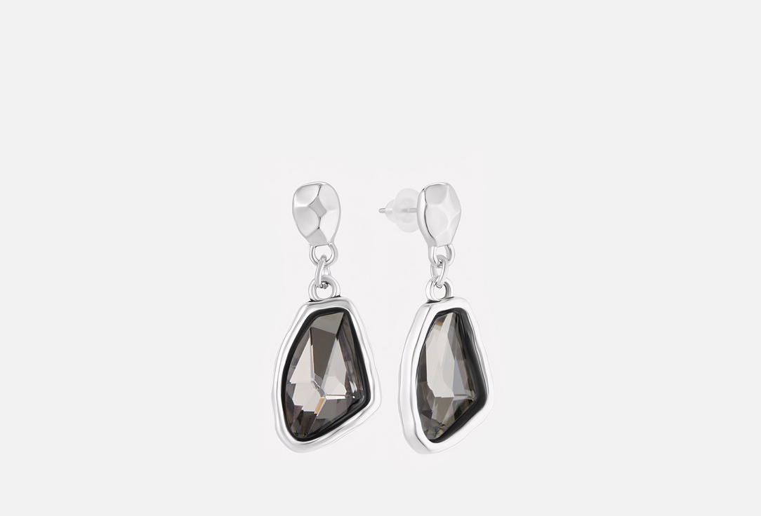 

Серьги THE ЦАЦКИ, С кристаллом капля 2 шт