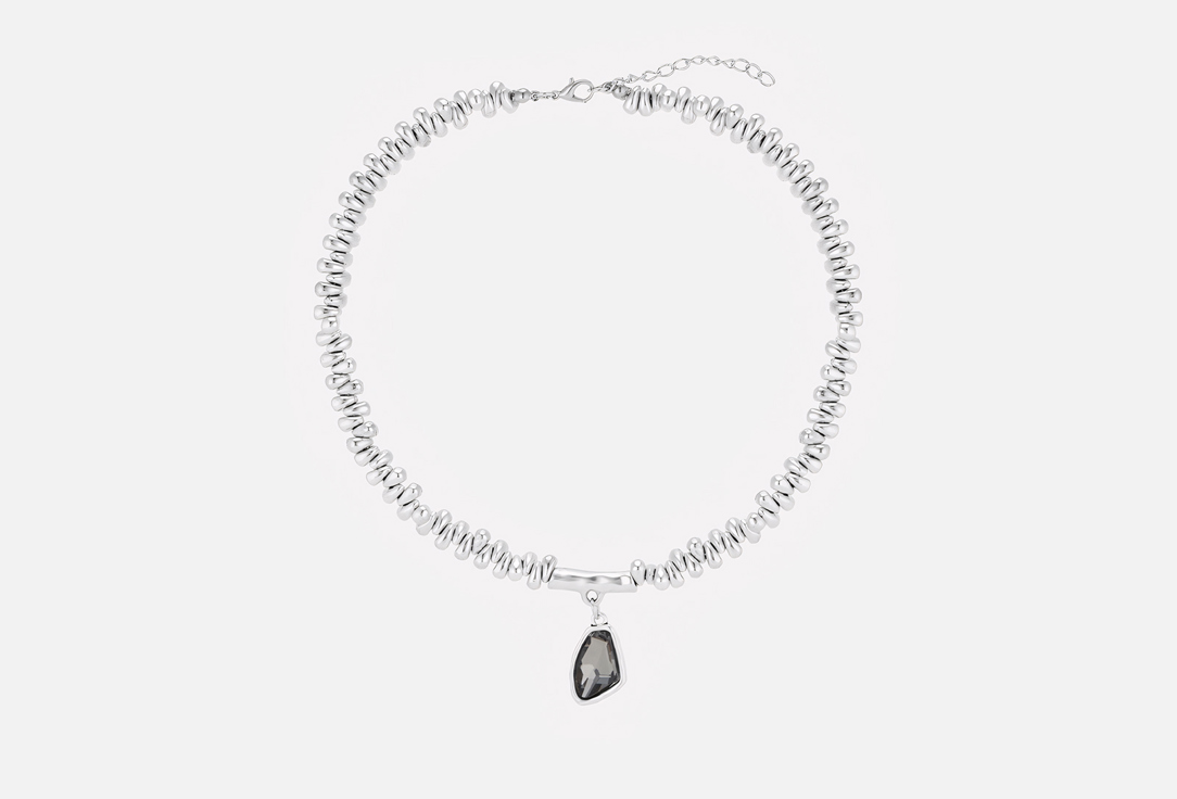 

Массивное ожерелье THE ЦАЦКИ, С кристаллом капля 1 шт